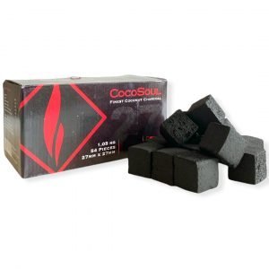 CARBON VEGETAL PARA CACHIMBA COCOSOUL 27X27X27