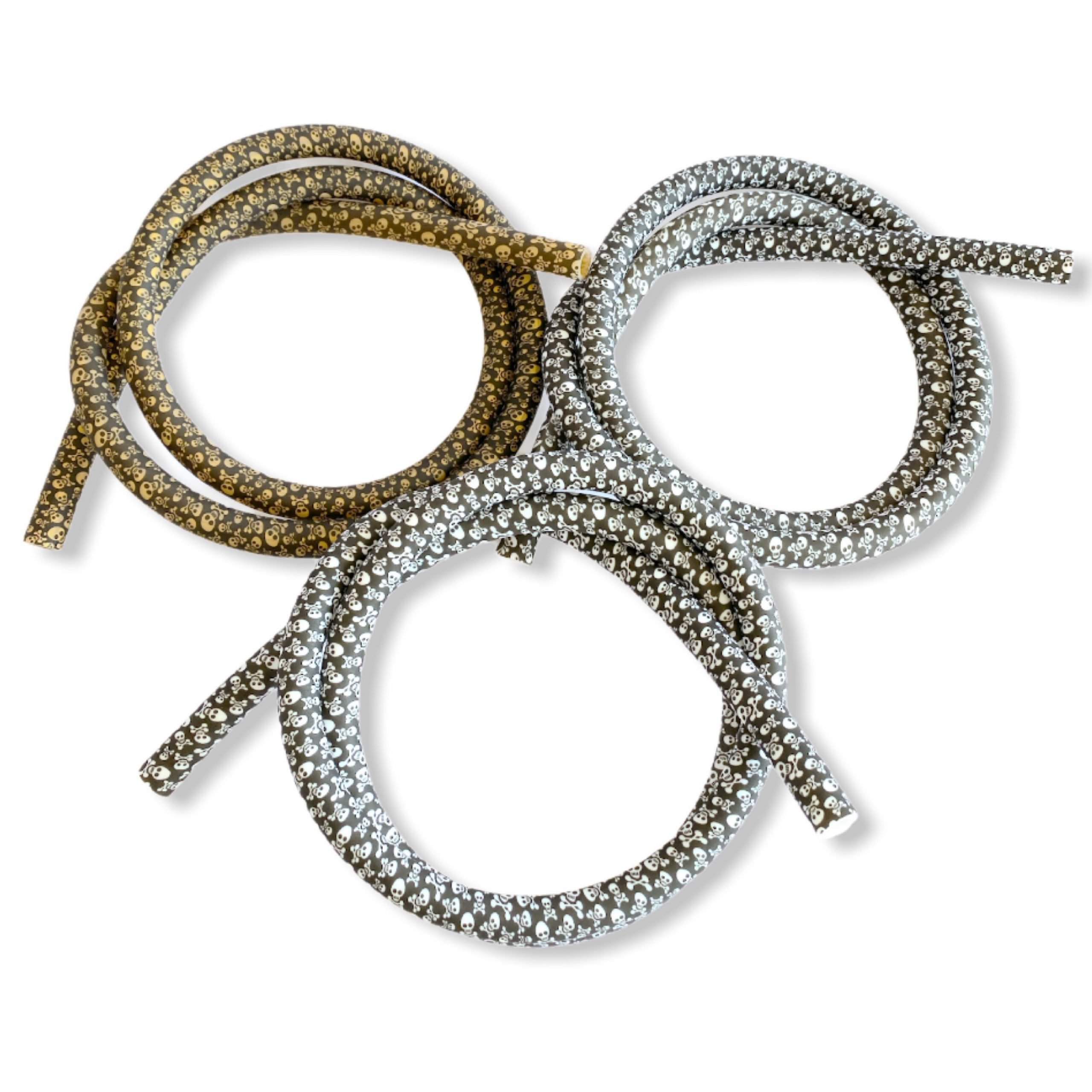 MANGUERAS PARA CACHIMBAS Y SHISHAS ESTAMPADO CALAVERA MANGUERAS PARA CACHIMBAS Y SHISHAS ESTAMPADO CALAVERA